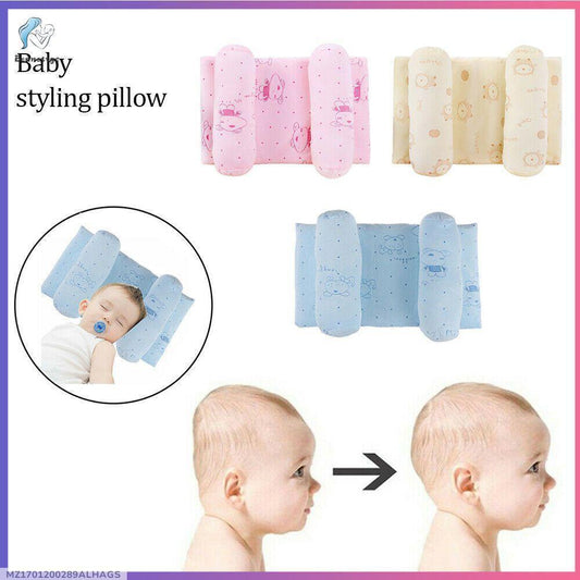 Baby Neck Pillow Cotton Bear Print Multicolor
27x17cm