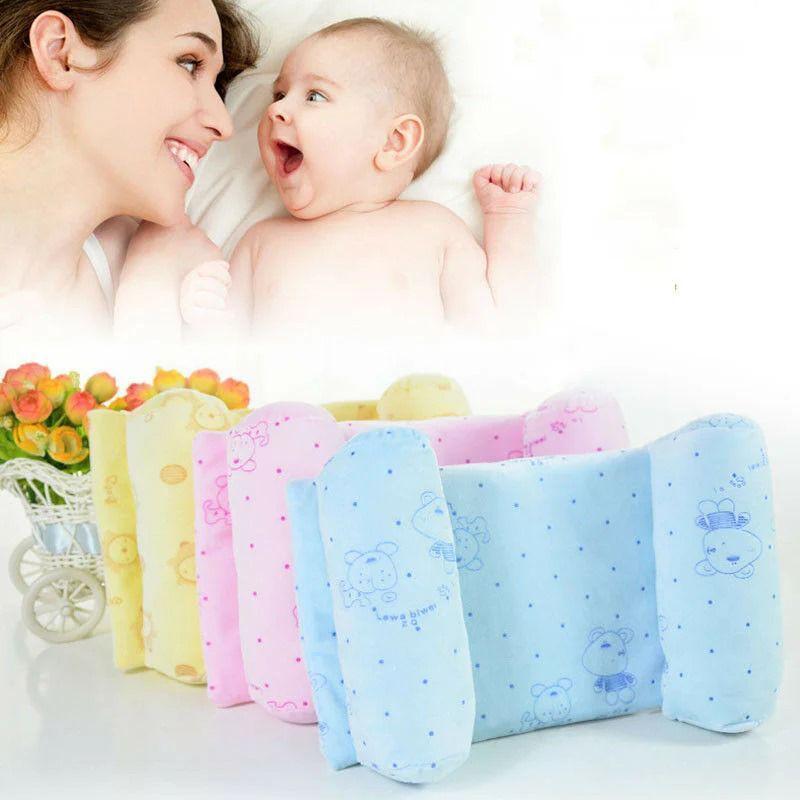 Baby Neck Pillow Cotton Bear Print Multicolor
27x17cm